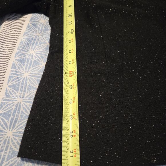 Lafayette Wool blend Metallic/black Suit Jacket Blazer Pocket Piter Pan Collar 8 - Picture 9 of 11